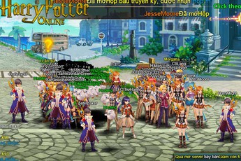 Trải nghiệm Harry Potter Online ngày đầu ra mắt