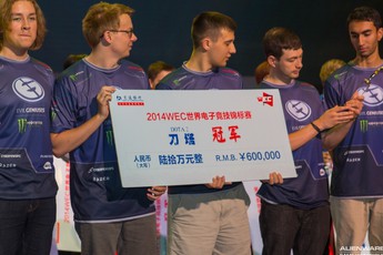 Chiến thắng người Trung, team DOTA 2 EG giành 2 tỷ đồng tiền thưởng