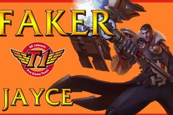 Liên Minh Huyền Thoại: Faker cầm Jayce bắn max thốn