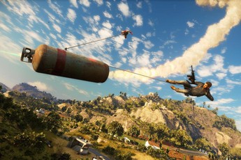Just Cause 3 "điên" hết mình trong screenshot mới