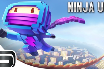 Game mobile platform nhảy vô tận cùng Ninja Up