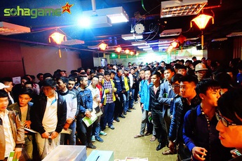 Game thủ kẹt cứng trong Offline Đại Hội Minh Chủ Võ Lâm tại SohaGame