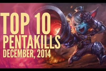Liên Minh Huyền Thoại: Top 10 pentakill đỉnh nhất tháng 12