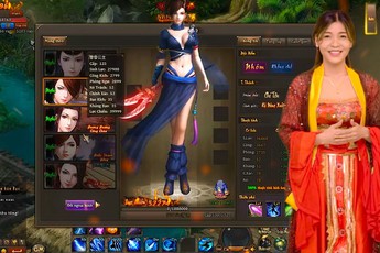 Mỹ nữ đồng hành - Độc nhất chỉ có trong game mới Ngạo Kiếm Kỳ Thư