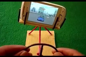 Hướng dẫn tự chế vô lăng chơi game mobile đua xe