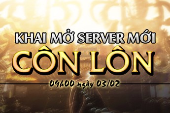 Ngộ Không 3D ra mắt server Côn Lôn, phát tặng Giftcode