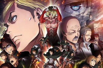 Hình ảnh của series anime Attack on Titan thứ 2 được hé lộ