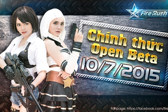 Game bắn súng Fire Rush mở cửa tại Việt Nam ngày 10/7