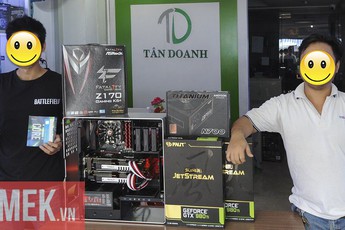 Dàn máy chơi game khủng dùng chip Intel Skylake đầu tiên tại Việt Nam