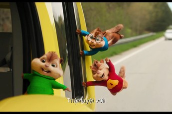 Phim Alvin and the Chipmunks hé lộ trailer mới cực hài hước