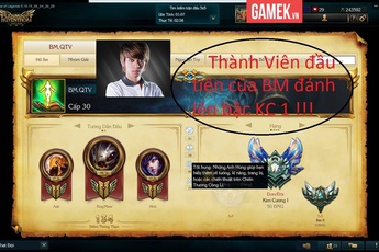 Liên Minh Huyền Thoại: QTV gây sốc khi bị tụt xuống rank Kim Cương