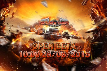 Đại Chiến Tanks chính thức Open Beta ngày 26/8 tại Việt Nam