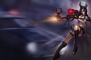 3 Xạ Thủ mạnh nhất ở Liên Minh Huyền Thoại tiền mùa 6 (P1): Thánh rỉa máu - Caitlyn