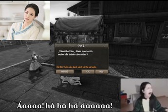 Hài hước với clip hot girl Hàn Quốc bị "đồ sát" trong game online Việt