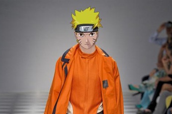 Khi Naruto đi trình diễn thời trang ngoài đời thực