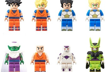Lạ mắt với bộ LEGO mang phong cách Dragon Ball