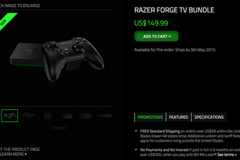 Máy chơi game nhỏ gọn Razer Forge TV sẵn sàng ra mắt