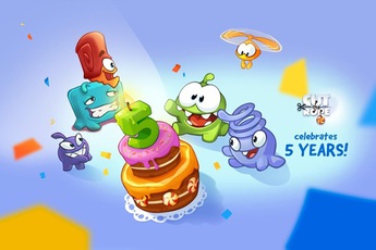 Chú ếch xanh Om Nom tiếp tục gây sốt với Cut the Rope: Magic