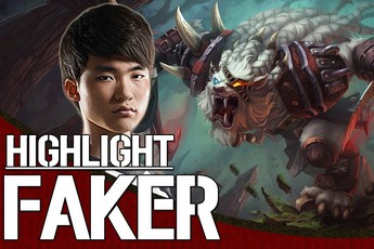 Liên Minh Huyền Thoại: Sự "khát máu" của Rengar trong tay Faker