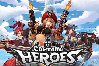 Captain Heroes - Game mobile bắn súng arcade kết hợp nhập vai điên cuồng