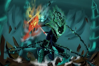 Liên Minh Huyền Thoại: Thresh cò quay Nidalee đến chết trong trụ