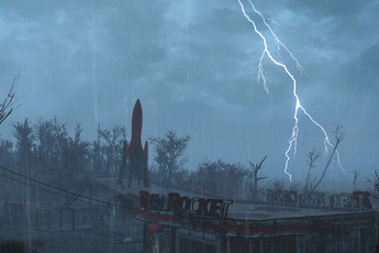 Làm Fallout 4 thêm khắc nghiệt với mod thời tiết tuyệt đẹp