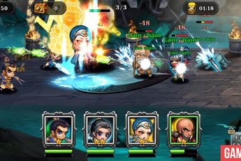 Soi Tân Võ Lâm trong ngày đầu ra mắt game thủ Việt