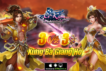 Cổ Kiếm Kỳ Đàm tặng 500 Gift Code nhân dịp ra mắt máy chủ mới