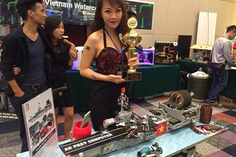 Bộ máy tính tàu chiến đoạt giải PC ấn tượng nhất Việt Nam