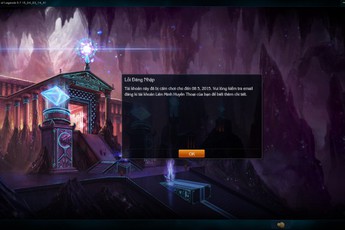 Gamer Liên Minh Huyền Thoại bức xúc khi bị khóa nick vì lỗi “củ chuối” của Garena?