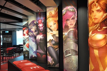 Một vòng quanh trụ sở văn phòng Liên Minh Huyền Thoại