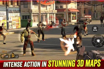 Xách súng lên và bắn zombie với Zombie Hunter: Apocalype