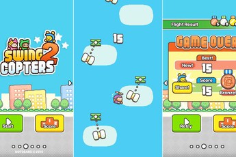 Swing Copters 2 bị hiểu lầm game Việt không dành cho người Việt