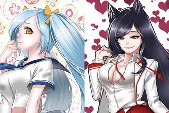 Liên Minh Huyền Thoại: Sắp xuất hiện hàng loạt trang phục đậm chất Manga/Anime?