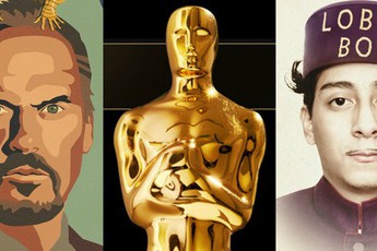 "Birdman" và "The Grand Budapest Hotel" dẫn đầu Oscar 2015