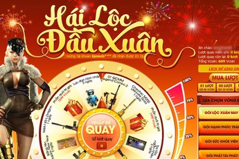 Mừng xuân mới với các sự kiện trong game online Việt