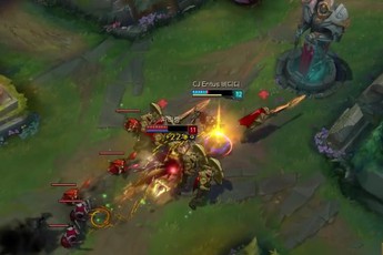 Liên Minh Huyền Thoại: Chóng mặt với màn solo Zed vs Azir đỉnh cao