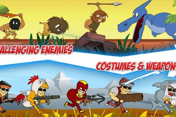 Commander Cool 2 - Game platform sở hữu lối chơi co-op hấp dẫn