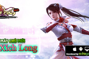 Ra mắt máy chủ Xích Long, Ngạo Kiếm Mobile tặng Gift Code cực giá trị