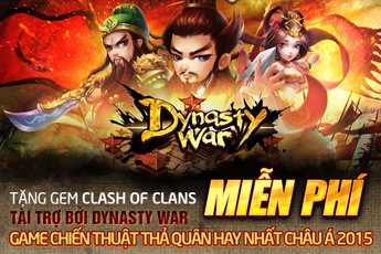 GameK gửi tặng 4 gói Gem trị giá 10$ game Clash of Clans Miễn phí (Số thứ 1)