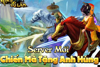 Mộng Võ Lâm ra mắt máy chủ mới Tiêu Phong, tặng VIPCode giá trị