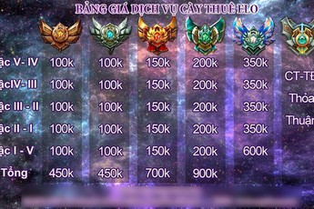 Tâm sự game thủ: Tôi khinh rẻ những kẻ mướn người cày thuê Liên Minh Huyền Thoại