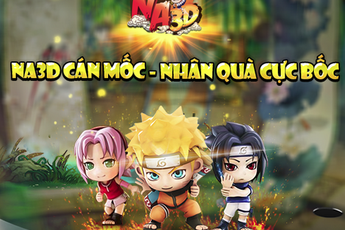 Na 3D tặng VIPcode giá trị lớn, nhân dịp Game cán mốc 888.888 người chơi