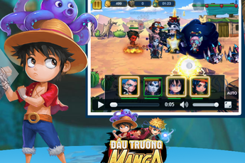 Đấu Trường Manga ra mắt Landing, tặng Iphone cho game thủ may mắn