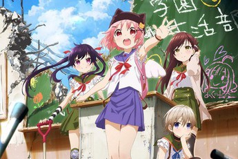 School-Live! - Hoạt hình thể loại sống sót sau thảm họa zombie