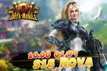 Dota Mobile mở máy chủ Nova, tặng Vipcode Hero 3*