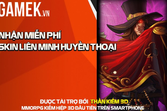 GameK gửi tặng trang phục Tối Thượng 799RP Liên Minh Huyền Thoại (số thứ 17)