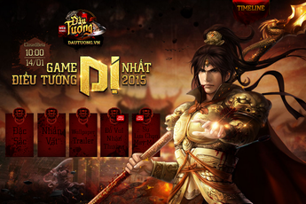 Game mới Đấu Tướng mở cửa tại Việt Nam ngày 14/1