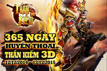Nhìn lại 365 ngày Thần Kiếm 3D ra mắt game thủ Việt