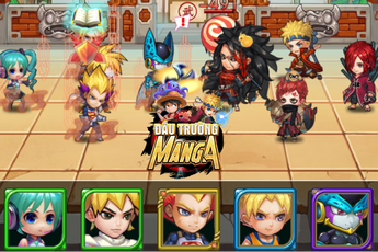 Giải mã 3 đội hình “siêu cấp vô địch” trong Đấu Trường Manga